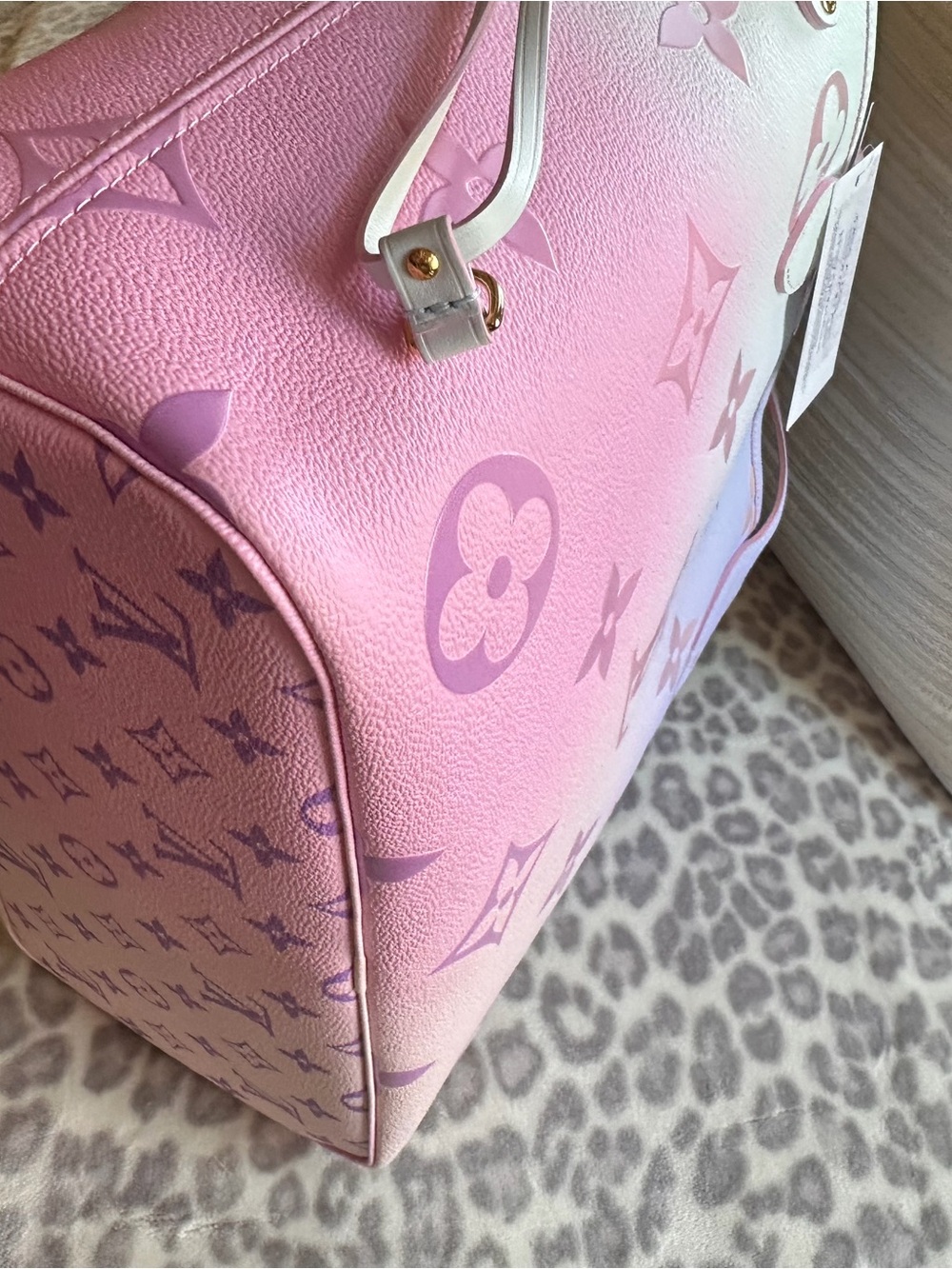Louis Vuitton Sunrise Pastel Neverfull Tote - Picture 8 of 12